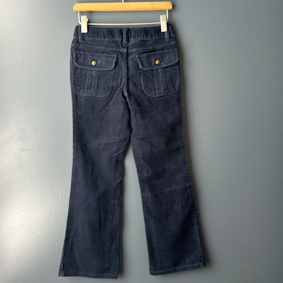 LAND’S END kids Corduroys size 8 navy blue girls cords - Picture 3 of 10